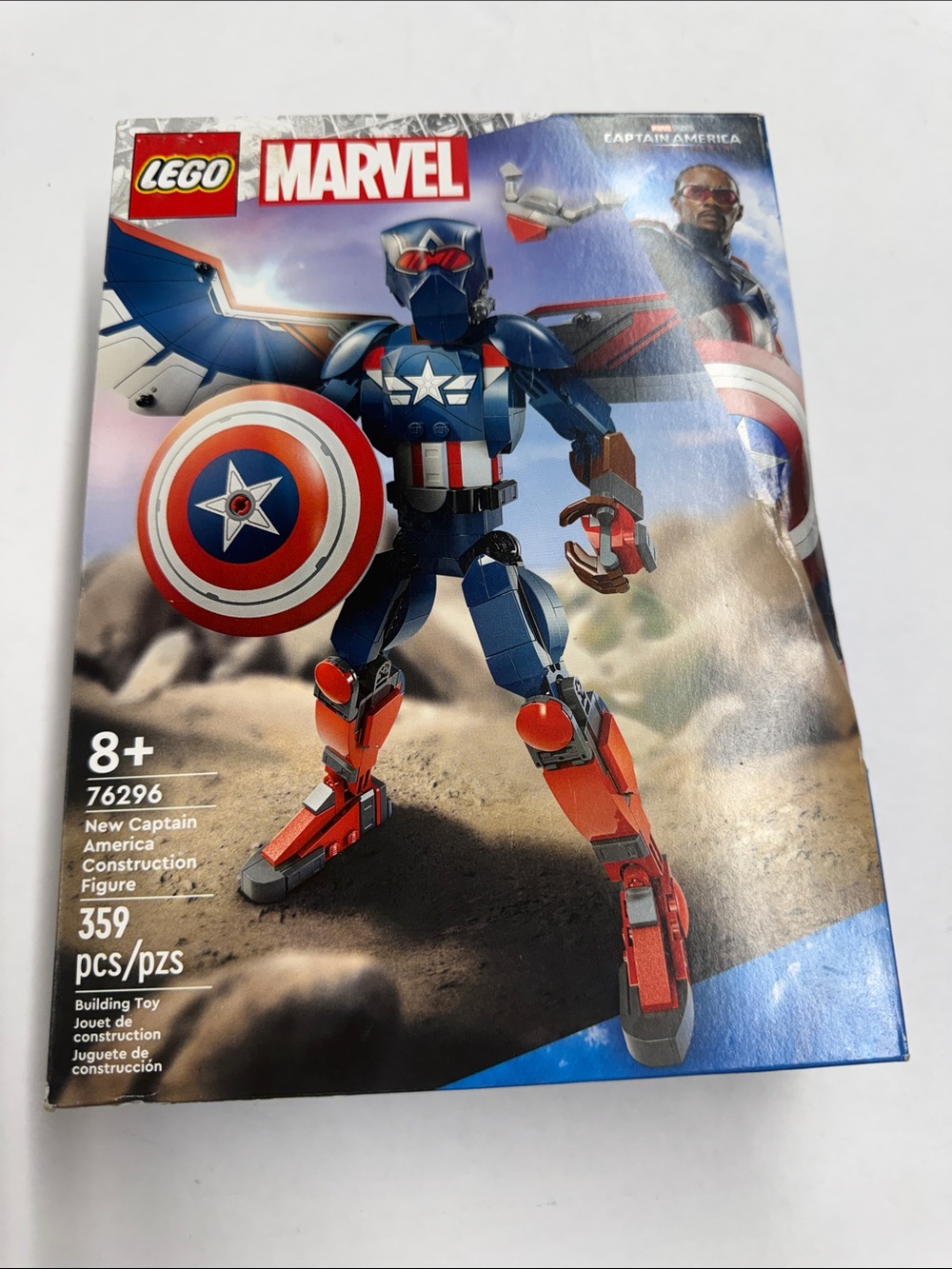 NEW LEGO Marvel Captain America Construction Figure